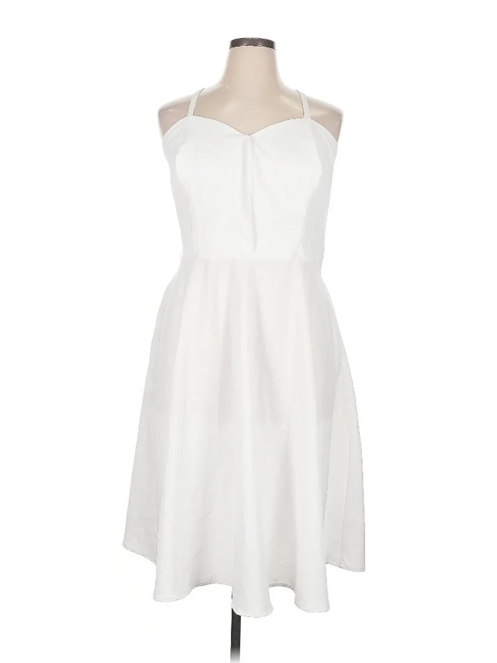 open lace back dress Linden Floral Mini Dress